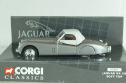 Jaguar XK 120 soft top 1948, grey, 03001, Corgi 1:43