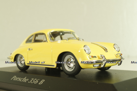 Porsche 356 B Coupe 1961, yellow, 940064300, Maxichamps 1:43