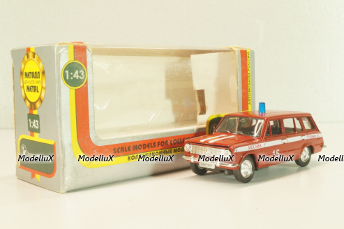 Ваз-2102 Жигули, пожарный, март 2010г., Агат 1:43