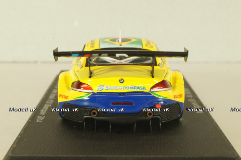 BMW Z4 (E89) team Brasil #30 Blancpain 2014, yellow, SP050, Spark 1:43
