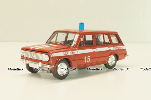 Ваз-2102 Жигули, пожарный, март 2010г., Агат 1:43