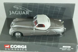 Jaguar XK 120 soft top 1948, grey, 03001, Corgi 1:43