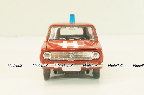 Ваз-2102 Жигули, пожарный, март 2010г., Агат 1:43