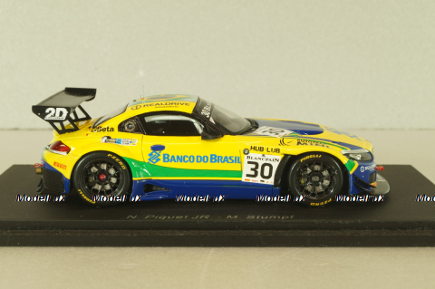 BMW Z4 (E89) team Brasil #30 Blancpain 2014, yellow, SP050, Spark 1:43