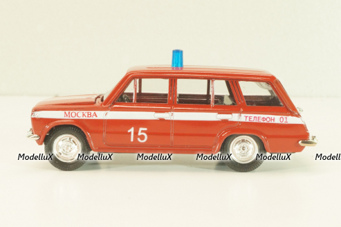 Ваз-2102 Жигули, пожарный, март 2010г., Агат 1:43