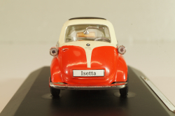 BMW Isetta 1955, red/cream, 7129108, Atlas 1:43