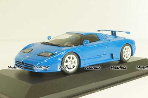 Bugatti EB 110 1994, blue, 940102110, Maxichamps 1:43