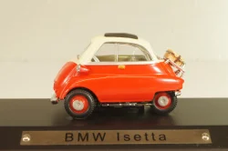 BMW Isetta 1955, red/cream, 7129108, Atlas 1:43
