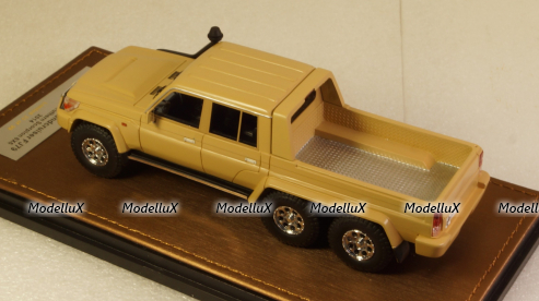 Toyota Land Cruiser FJ79 MDT Southern Scorpion 6X6 Beige 2014, GLM Models 1:43