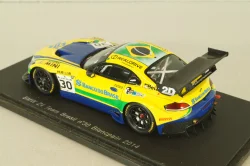 BMW Z4 (E89) team Brasil #30 Blancpain 2014, yellow, SP050, Spark 1:43
