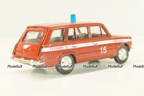 Ваз-2102 Жигули, пожарный, март 2010г., Агат 1:43