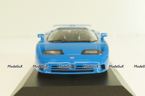 Bugatti EB 110 1994, blue, 940102110, Maxichamps 1:43