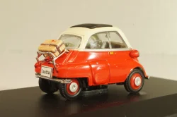 BMW Isetta 1955, red/cream, 7129108, Atlas 1:43