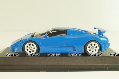 Bugatti EB 110 1994, blue, 940102110, Maxichamps 1:43