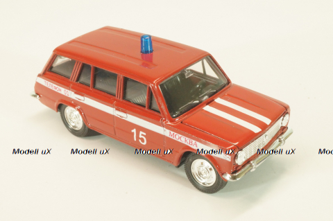 Ваз-2102 Жигули, пожарный, март 2010г., Агат 1:43