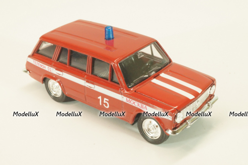 Ваз-2102 Жигули, пожарный, март 2010г., Агат 1:43