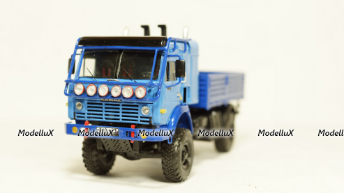 Камаз 4911 Борт техничка, АвтоБюро 1:43 