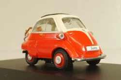 BMW Isetta 1955, red/cream, 7129108, Atlas 1:43