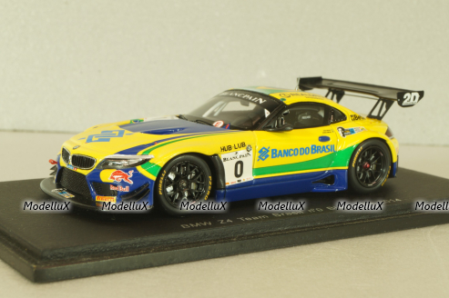 BMW Z4 (E89) team Brasil #0 Blancpain 2014, yellow, SP051, Spark 1:43