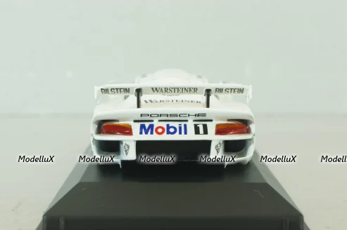 Porsche 911 (996) GT1 ,white, Minichamps 1:43
