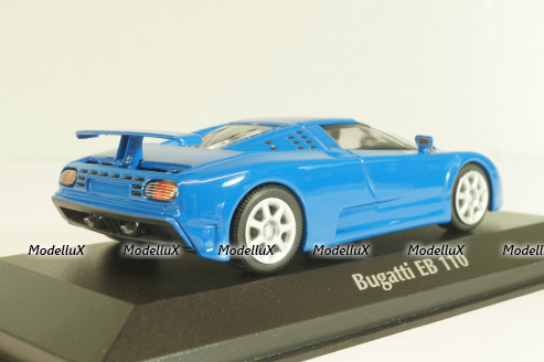Bugatti EB 110 1994, blue, 940102110, Maxichamps 1:43