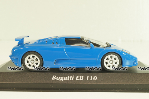 Bugatti EB 110 1994, blue, 940102110, Maxichamps 1:43