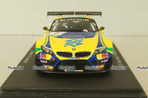 BMW Z4 (E89) team Brasil #0 Blancpain 2014, yellow, SP051, Spark 1:43
