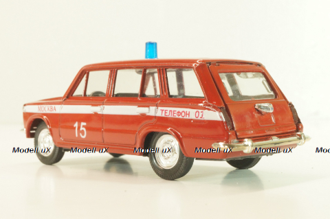 Ваз-2102 Жигули, пожарный, март 2010г., Агат 1:43