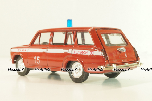 Ваз-2102 Жигули, пожарный, март 2010г., Агат 1:43