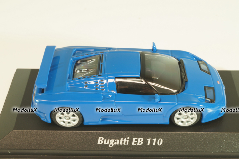 Bugatti EB 110 1994, blue, 940102110, Maxichamps 1:43