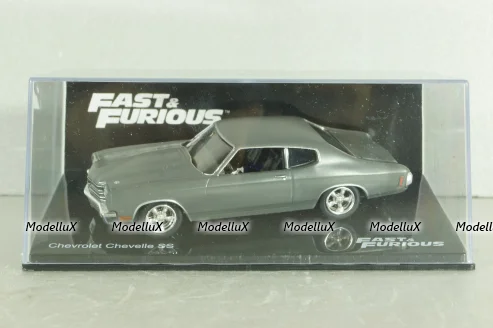 Chevrolet Chevelle SS 1970, grey FF015, Fast & Furious №15, Altaya 1:43