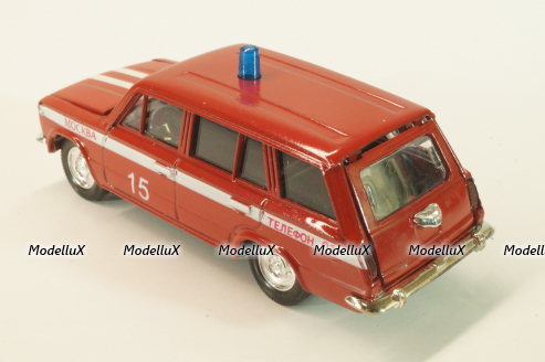 Ваз-2102 Жигули, пожарный, март 2010г., Агат 1:43