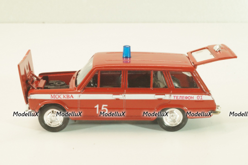 Ваз-2102 Жигули, пожарный, март 2010г., Агат 1:43