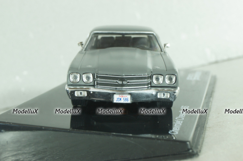 Chevrolet Chevelle SS 1970, grey FF015, Fast & Furious №15, Altaya 1:43
