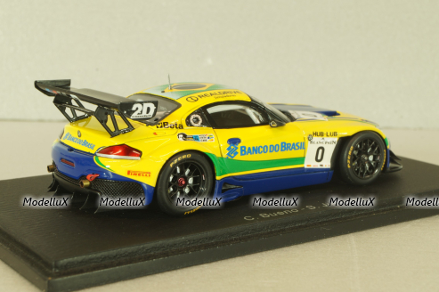 BMW Z4 (E89) team Brasil #0 Blancpain 2014, yellow, SP051, Spark 1:43