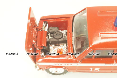 Ваз-2102 Жигули, пожарный, март 2010г., Агат 1:43