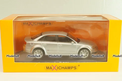 Audi RS4 (B7) 2004 silver metallic, 940014601, Maxichamps 1:43