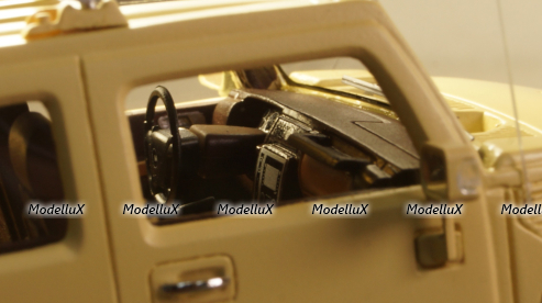 Hummer H2 SUT6 pickup 6x6 2012, beige, GLM171002, GLM Models 1:43