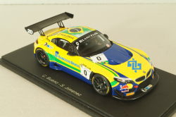 BMW Z4 (E89) team Brasil #0 Blancpain 2014, yellow, SP051, Spark 1:43