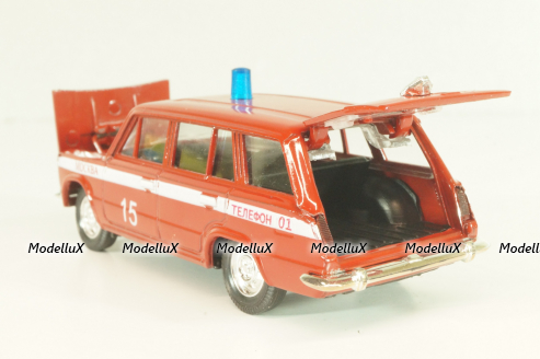 Ваз-2102 Жигули, пожарный, март 2010г., Агат 1:43