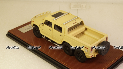 Hummer H2 SUT6 pickup 6x6 2012, beige, GLM171002, GLM Models 1:43