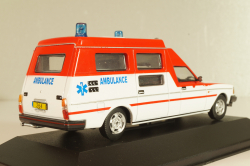 Volvo 264  Ambulance 1985, white/red, 7495006, Ambulance Collection #6, Atlas 1:43