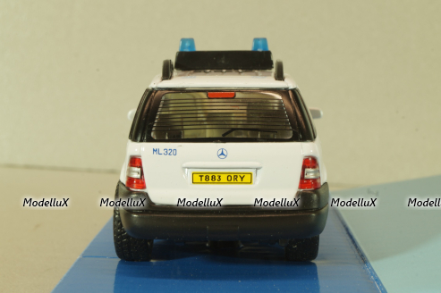 Mercedes-Benz ML 320 (W163) Police Netherlands 1997, white, 210001, Carararama 1:43