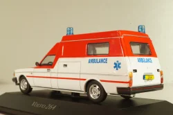 Volvo 264  Ambulance 1985, white/red, 7495006, Ambulance Collection #6, Atlas 1:43