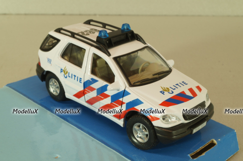 Mercedes-Benz ML 320 (W163) Police Netherlands 1997, white, 210001, Carararama 1:43