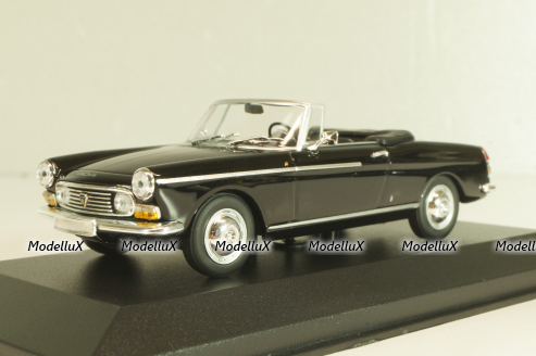 Peugeot 404 cabriolet 1962, black, 940112931, Maxichamps 1:43