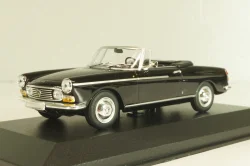 Peugeot 404 cabriolet 1962, black, 940112931, Maxichamps 1:43