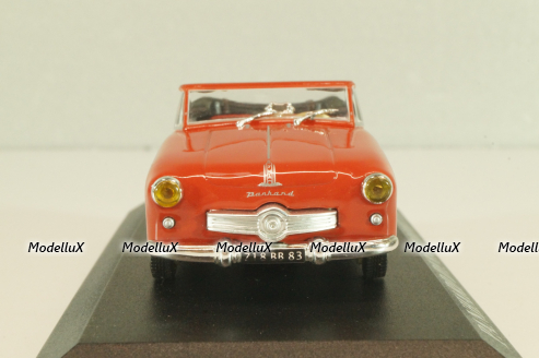 Panhard Dyna Junior 1954, red, Altaya 1:43 Уценка!