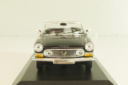Peugeot 404 cabriolet 1962, black, 940112931, Maxichamps 1:43
