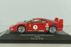 Ferrari F40 challenger GT Superturismo 1992, red, 180556, Herpa 1:43